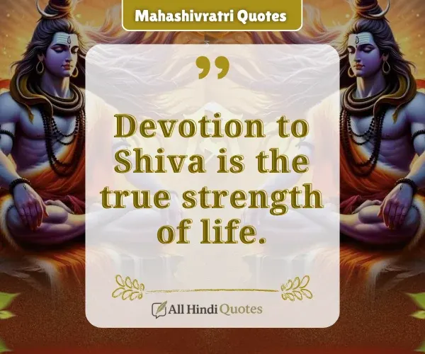 Mahashivratri Quotes in English