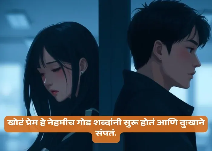 Fake Love Quotes In Marathi