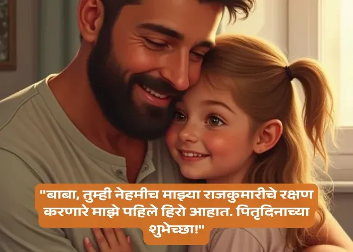 Fathers Day Quotes in Marathi from Daughter